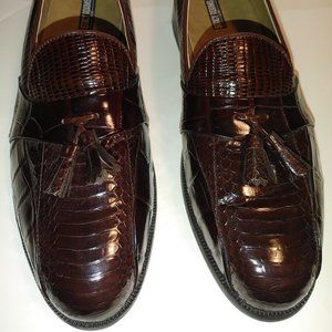 Stacy Adams men's Dress Shoes snakeskin size 14